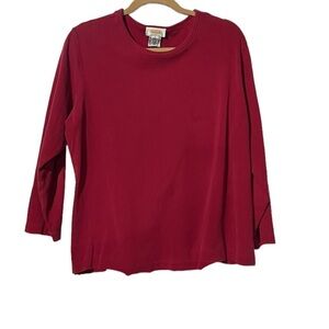 Talbots Long Sleeve Sweater Red Size 1X